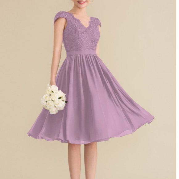 Wisteria, JJ's house, Knee length, Bridesmaid dress - Picture 2 of 9